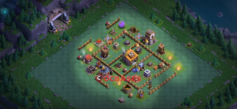 Builder Hall 6 Base – Layout id: kach9 base layout, image 1