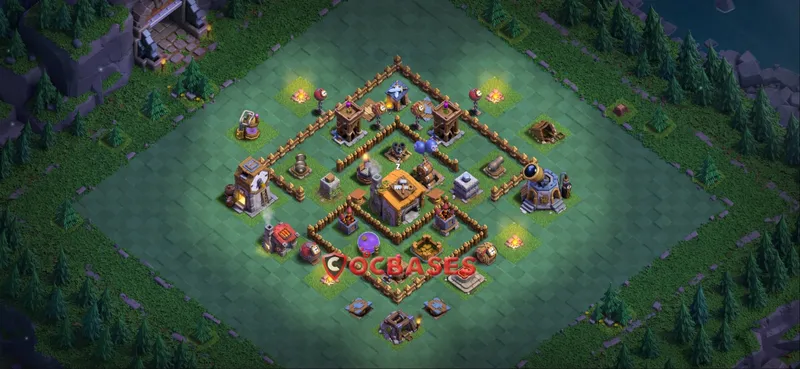 Builder Hall 6 Base – Layout id: ujj6b base layout, image 2
