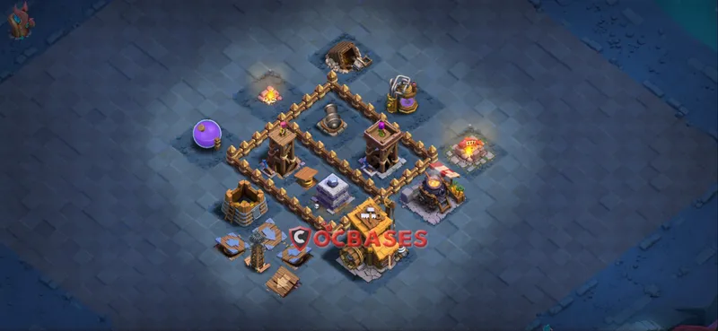 Builder Hall 6 Base – Layout id: u7v27 base layout, image 1