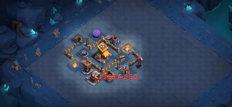 Builder Hall 6 Base – Layout id: rq1de base layout, image 1