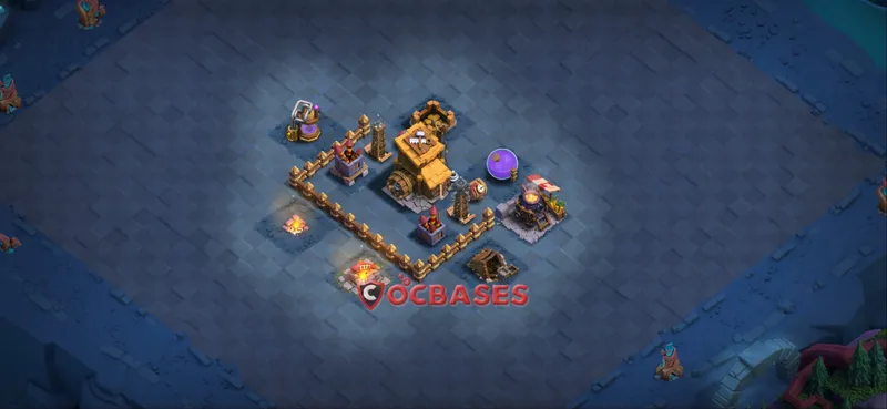 Builder Hall 6 Base – Layout id: ltd8g base layout, image 1