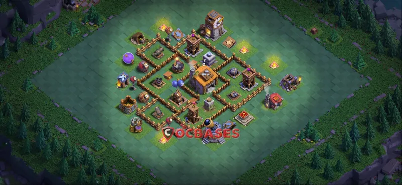 Builder Hall 6 Base – Layout id: ltd8g base layout, image 2