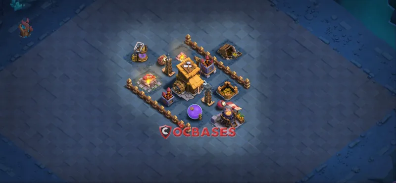 Builder Hall 6 Base – Layout id: kdyq3 base layout, image 2