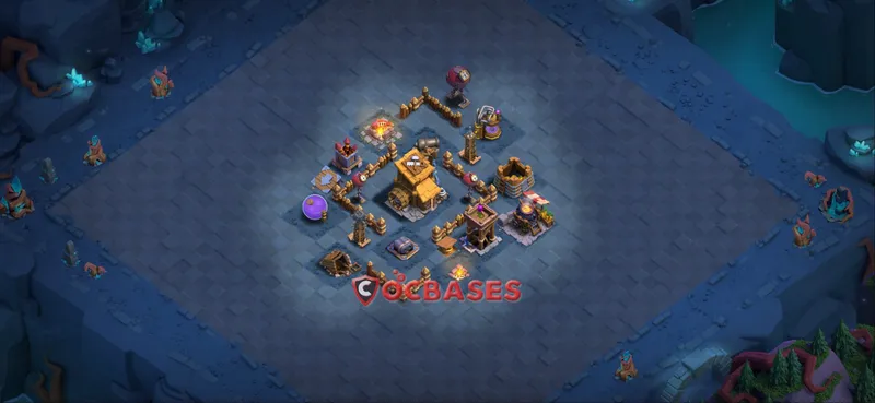Builder Hall 6 Base – Layout id: a2oax base layout, image 2
