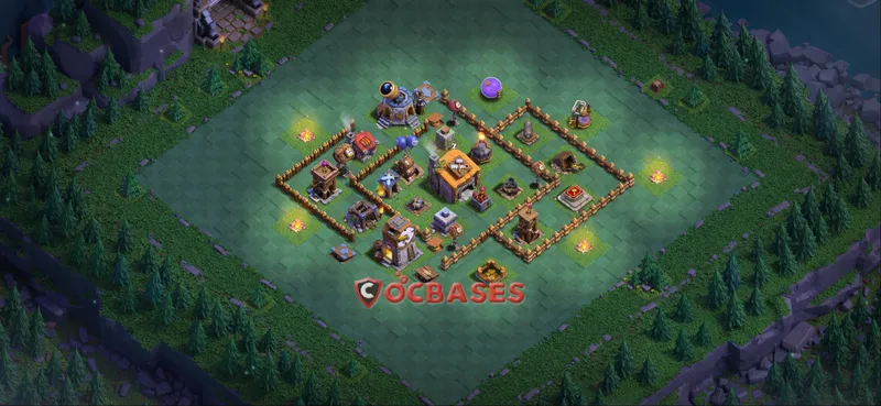 Builder Hall 6 Base – Layout id: a2oax base layout, image 1