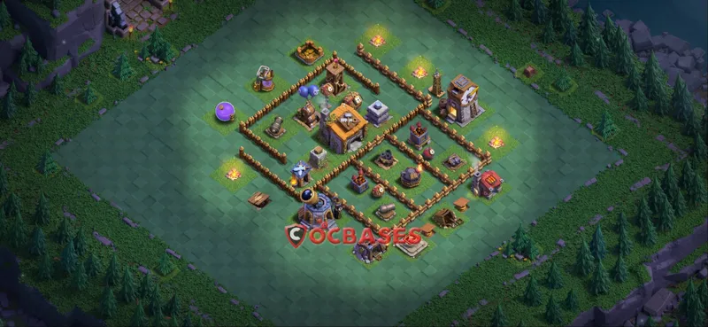 Builder Hall 6 Base – Layout id: 7wwz8 base layout, image 1