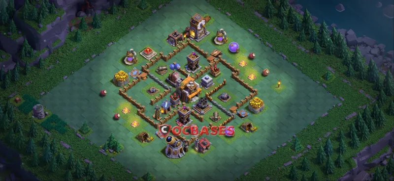 Builder Hall 5 Base -trophy – Layout id: mj85k base layout