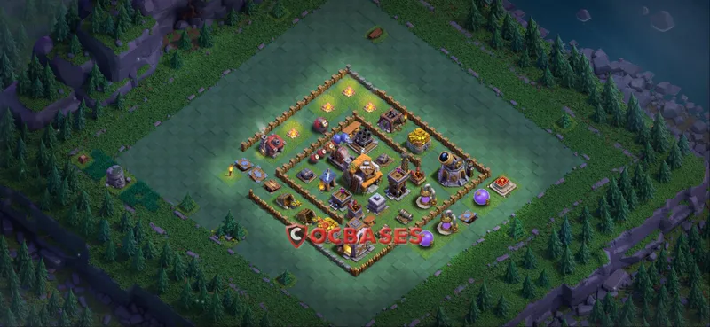 Builder Hall 5 Base -trophy – Layout id: tsk3r base layout