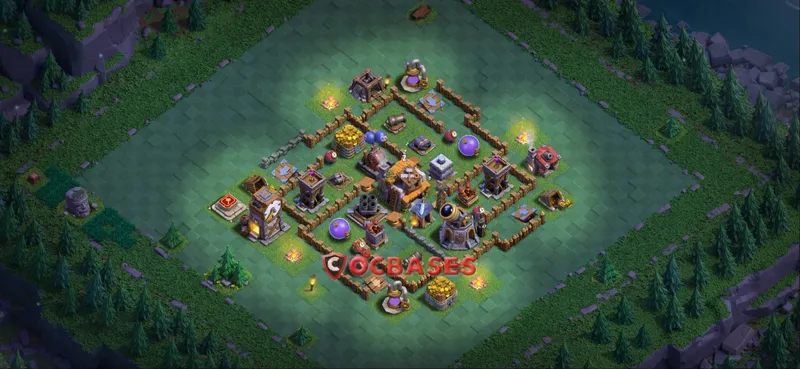 Builder Hall 5 Base -trophy – Layout id: lee0k base layout
