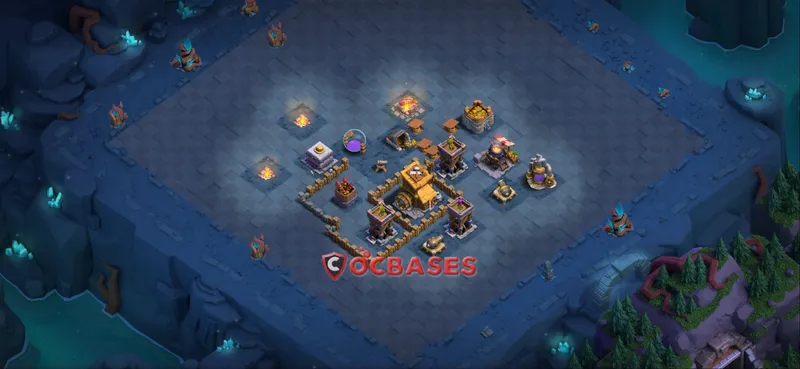 Builder Hall 7 Base – Layout id: d5ckj base layout, image 2