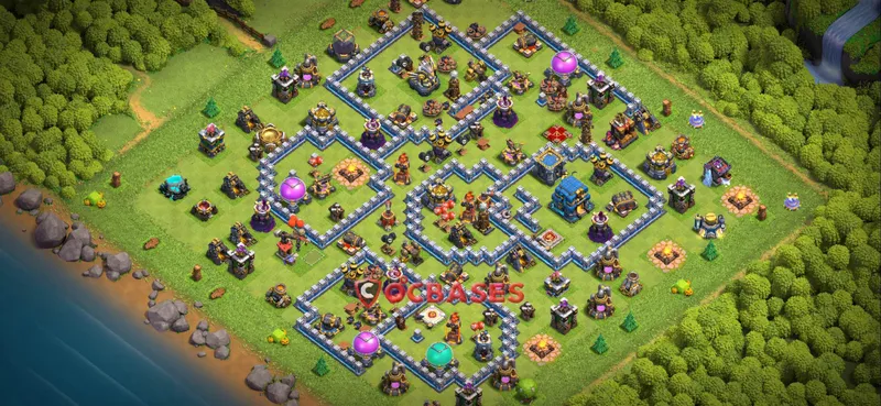 Town Hall 12 Base – Layout id: j1u9x base layout