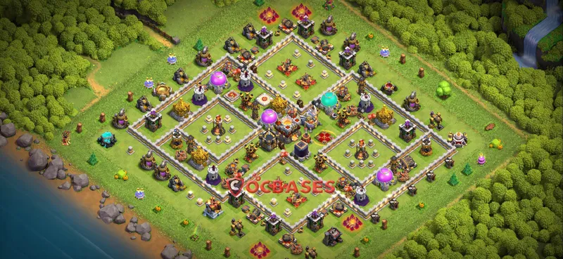 Town Hall 11 Base – Layout id: pmapl base layout
