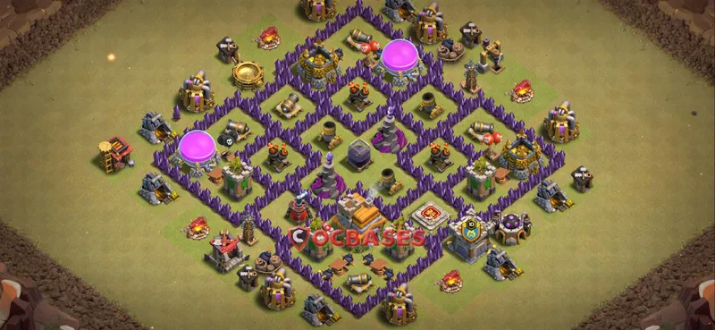 Town Hall 7 Base – Layout id: pdihh base layout