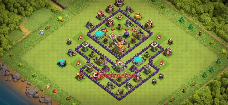 Town Hall 7 Base – Layout id: 0u3s3 base layout