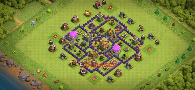 Town Hall 7 Base – Layout id: dr10b base layout