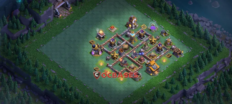 Builder Hall 10 Base -trophy – Layout id: t6pez base layout, image 2
