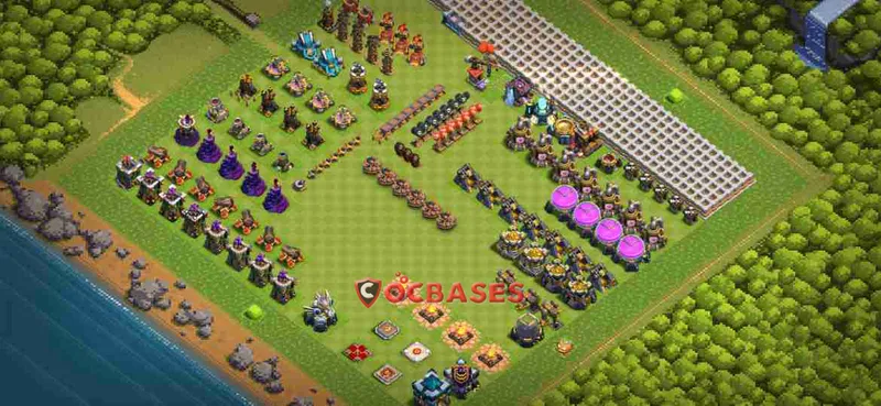 Town Hall 13 Base – Layout id: s32yy base layout