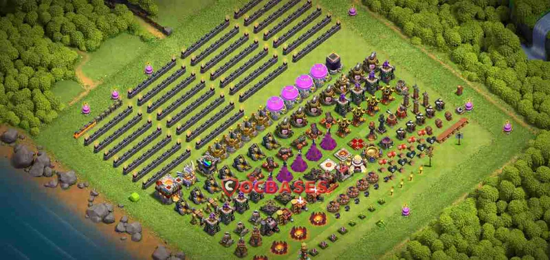 Town Hall 11 Base – Layout id: iyt7i base layout