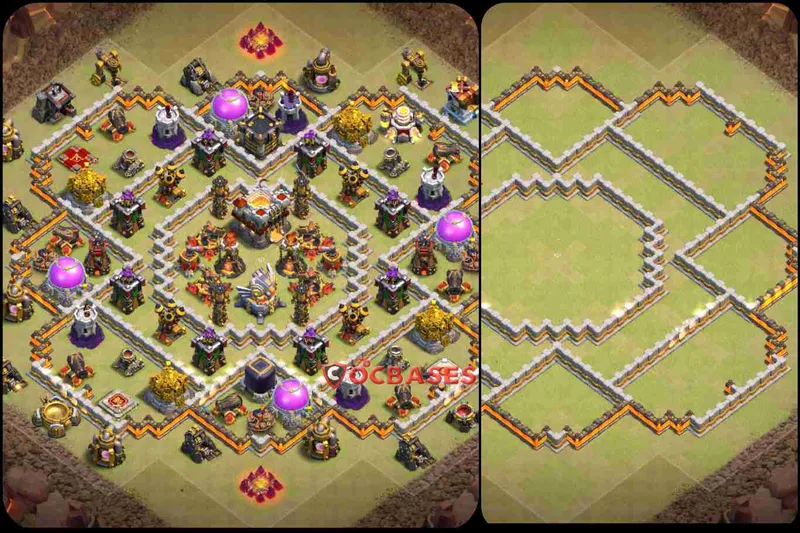 Town Hall 11 Base – Layout id: nf7yq base layout