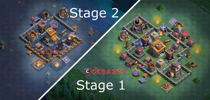 Builder Hall 6 Base – Layout id: g9on5 base layout