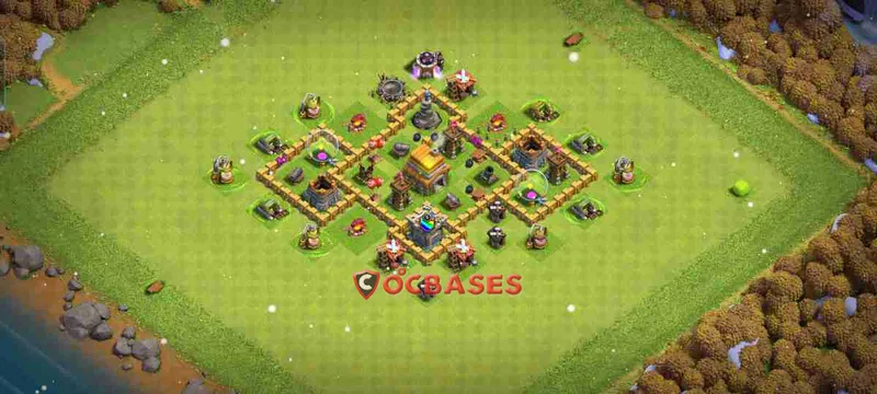 Town Hall 5 Base – Layout id: ouycn base layout