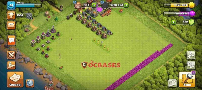 Town Hall 6 Base – Layout id: 7fqpg base layout