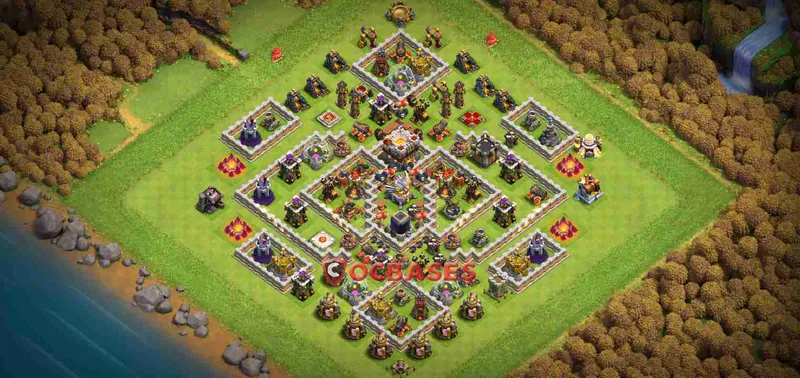 Town Hall 11 Base – Layout id: qwke4 base layout