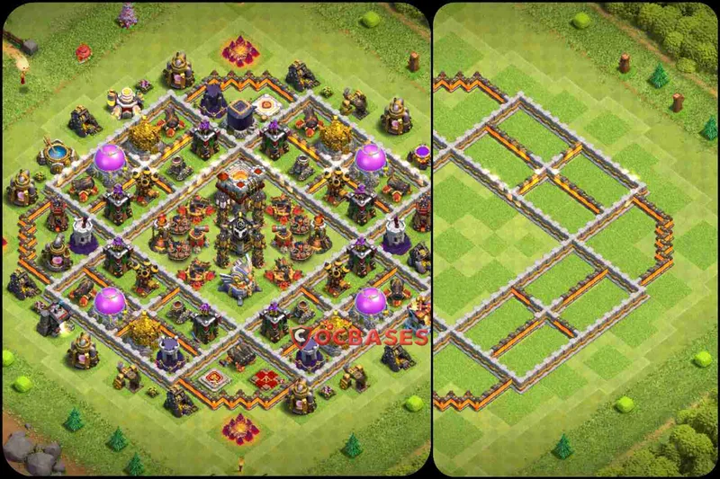 Town Hall 11 Base – Layout id: brdka base layout