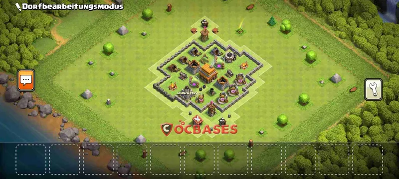 Town Hall 4 Base – Layout id: ta0wt base layout