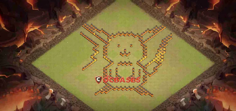 Town Hall 10 Base – Layout id: y3u3u base layout