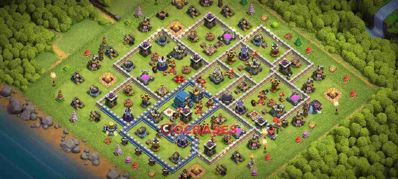 Town Hall 12 Base – Layout id: f521i base layout